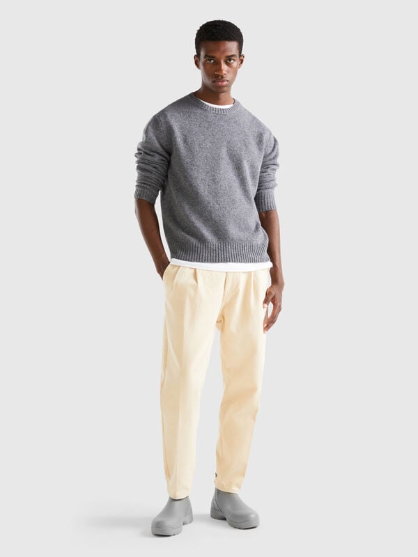 Maglia in lana Shetland Uomo