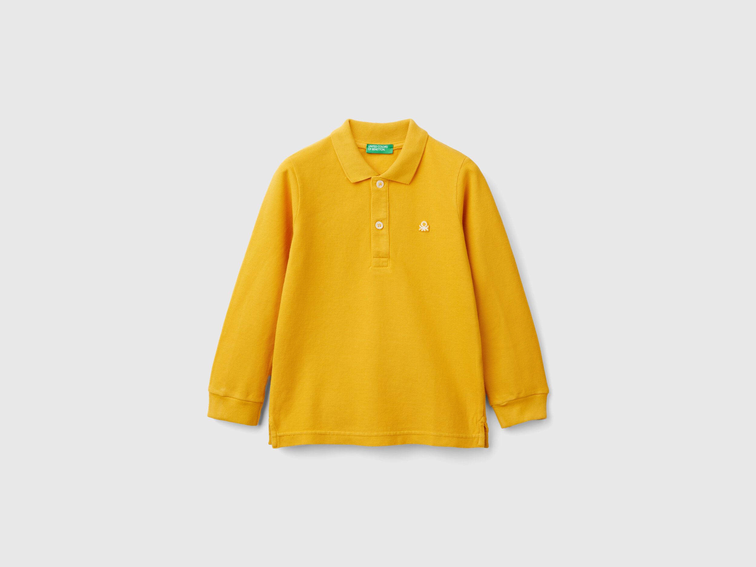 Polo manica lunga benetton on sale