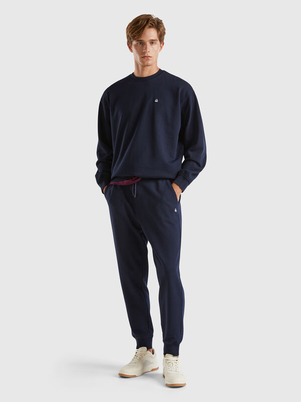 Joggers in felpa di cotone bio Uomo