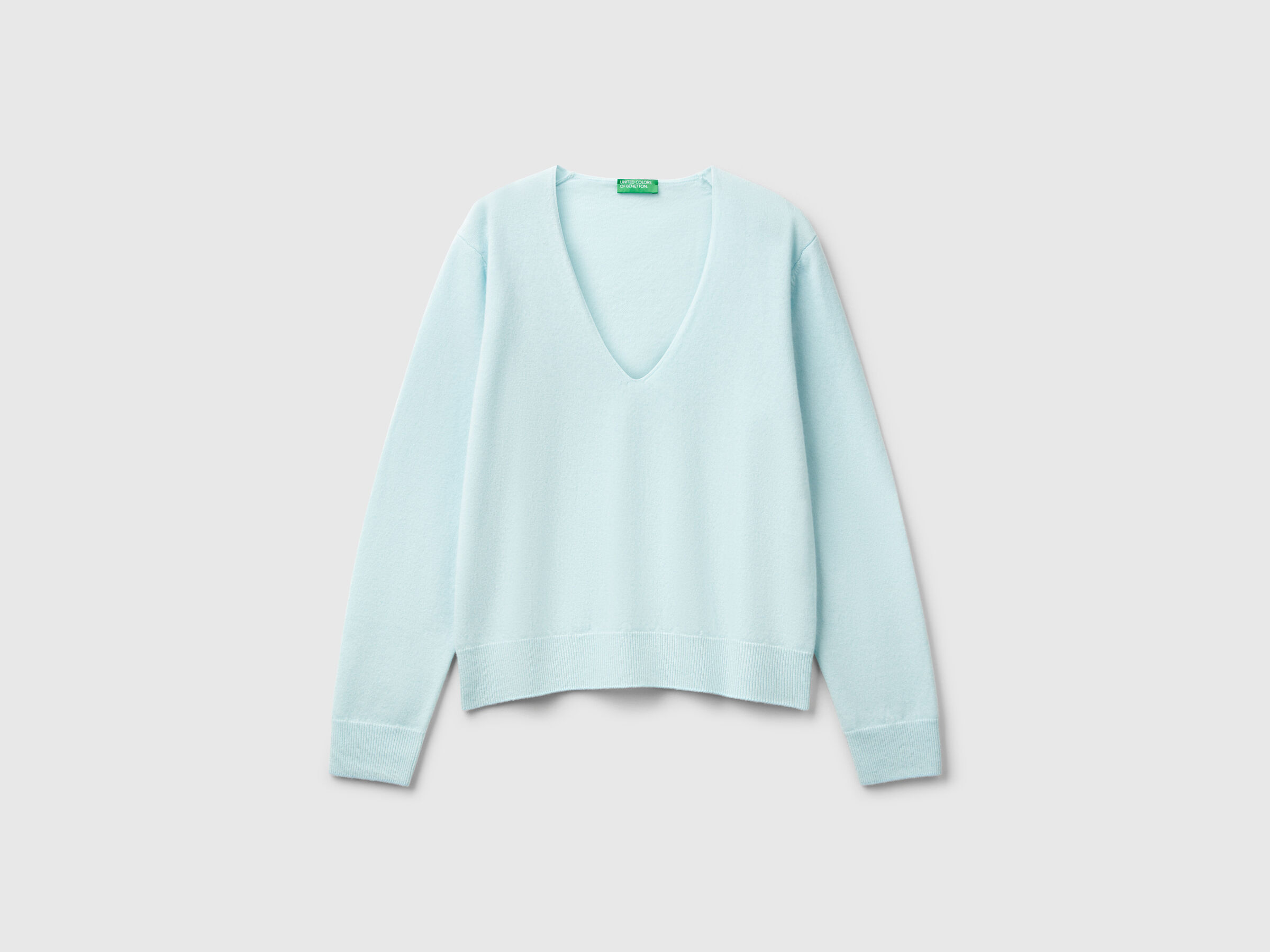V NECK SWEATER L/S Damen image number 3
