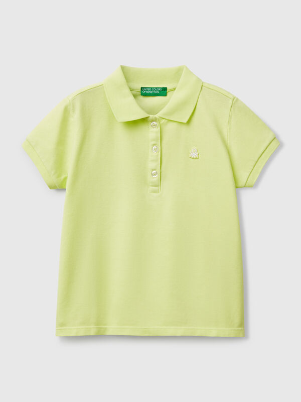 Polo à manches courtes en coton  Filles