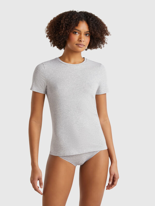 Super stretch cotton t-shirt Women