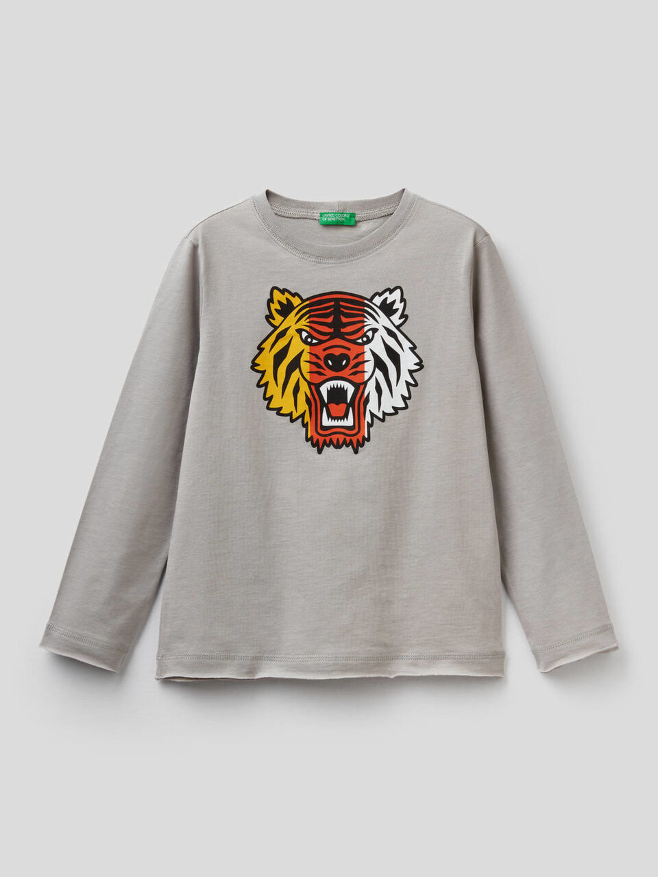 T-shirt a manica lunga con stampa image number 1