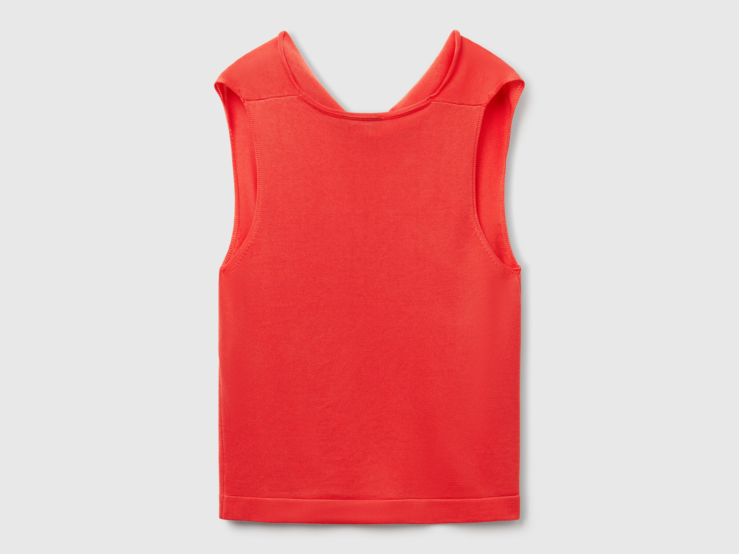 SLEEVELESS SWEATER Women image number 4
