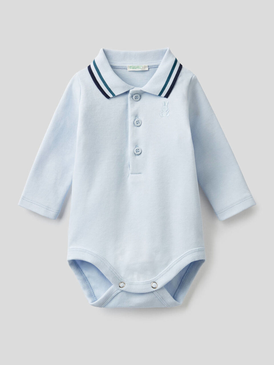 Body polo en 100% coton image number 1