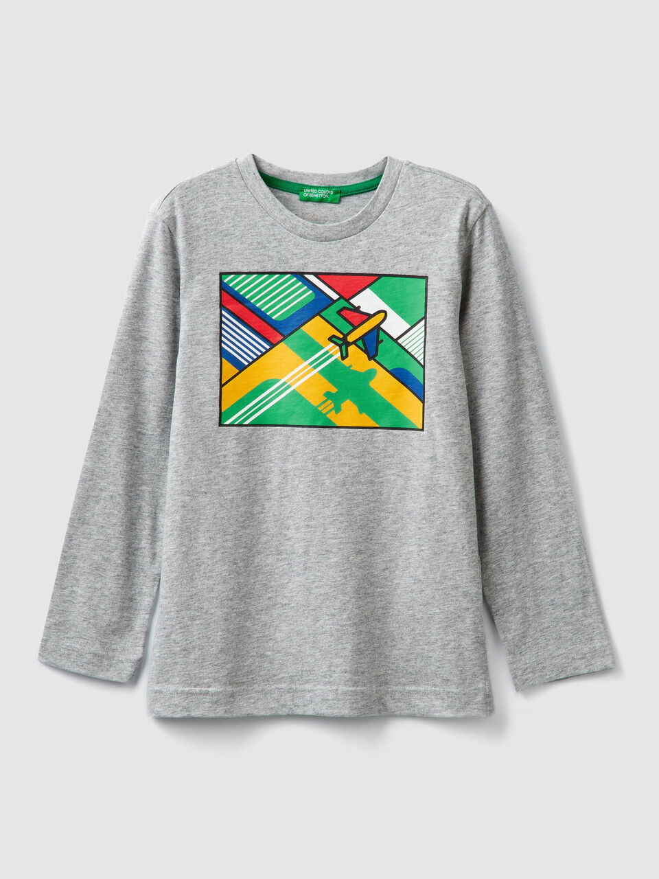 Cotton t-shirt with print image number 1
