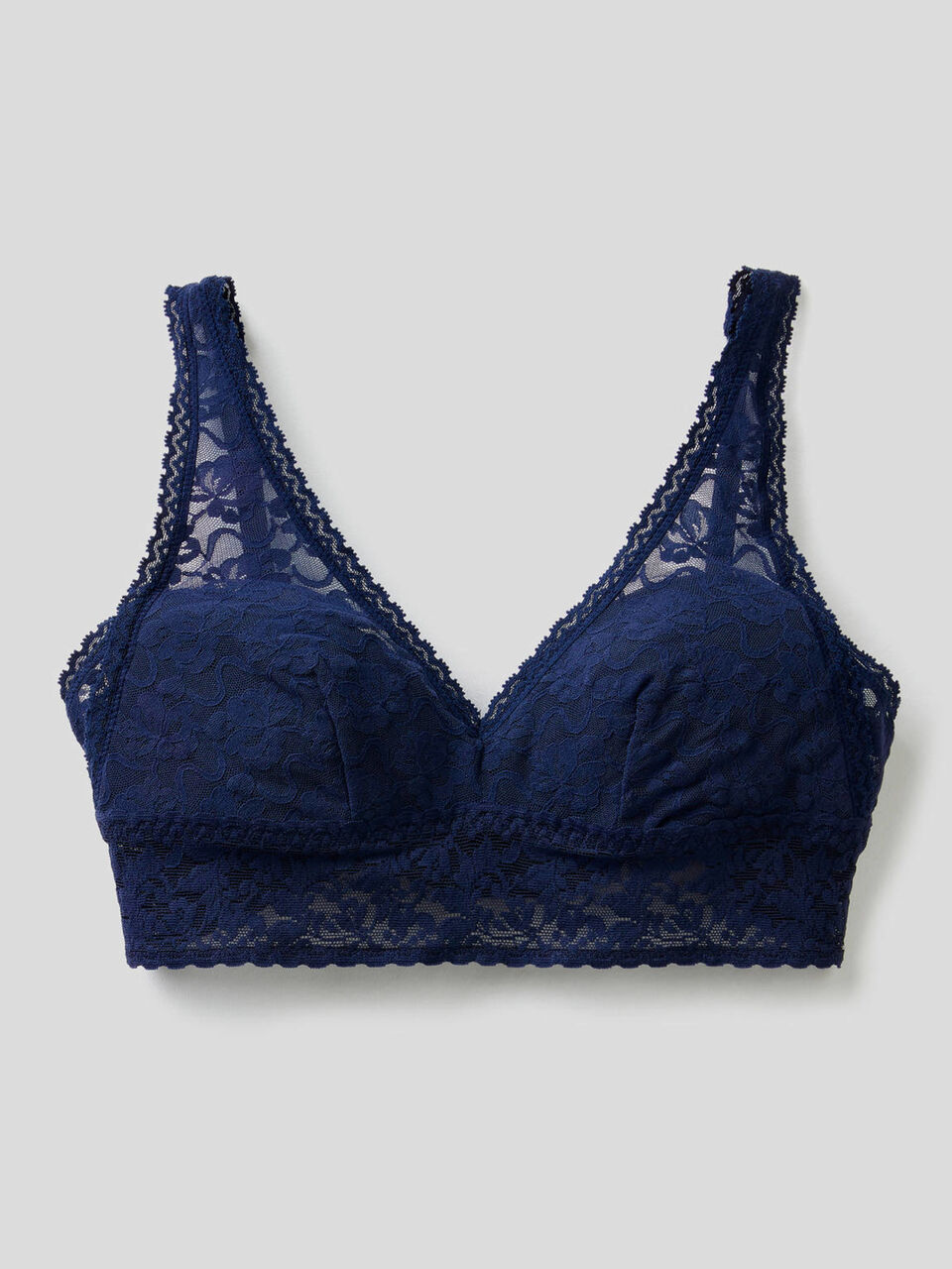 Bralette in pizzo stretch image number 1