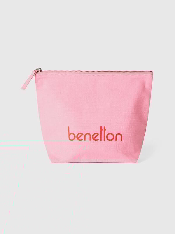 Beutel in Rosa aus reiner Baumwolle