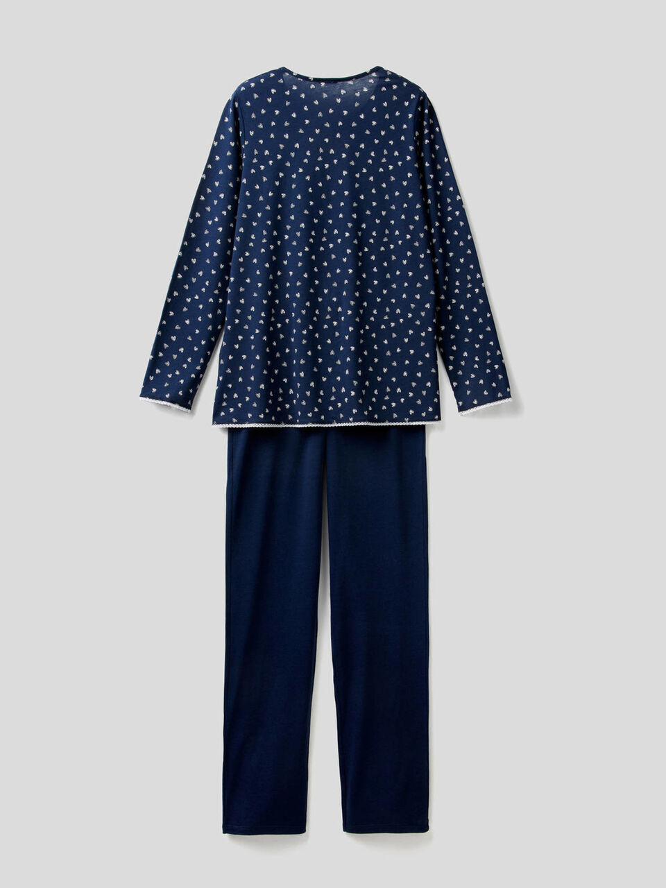 Pyjama mit offenem Shirt image number 2
