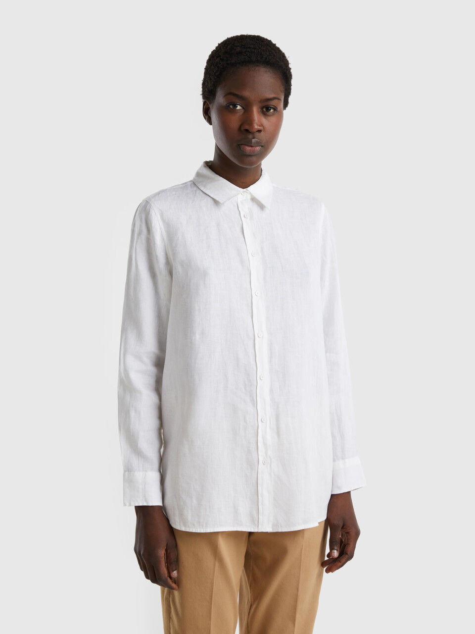 Puro Lino Abbigliamento Donna 2024 Benetton