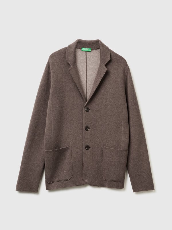 Blazer in maglia Uomo