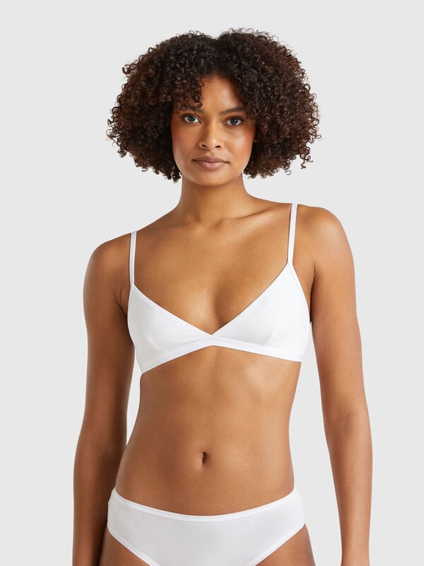 Reggiseno in cotone super stretch Donna