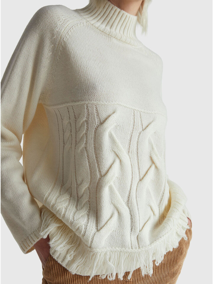 TURTLE NECK SWEATER Femme