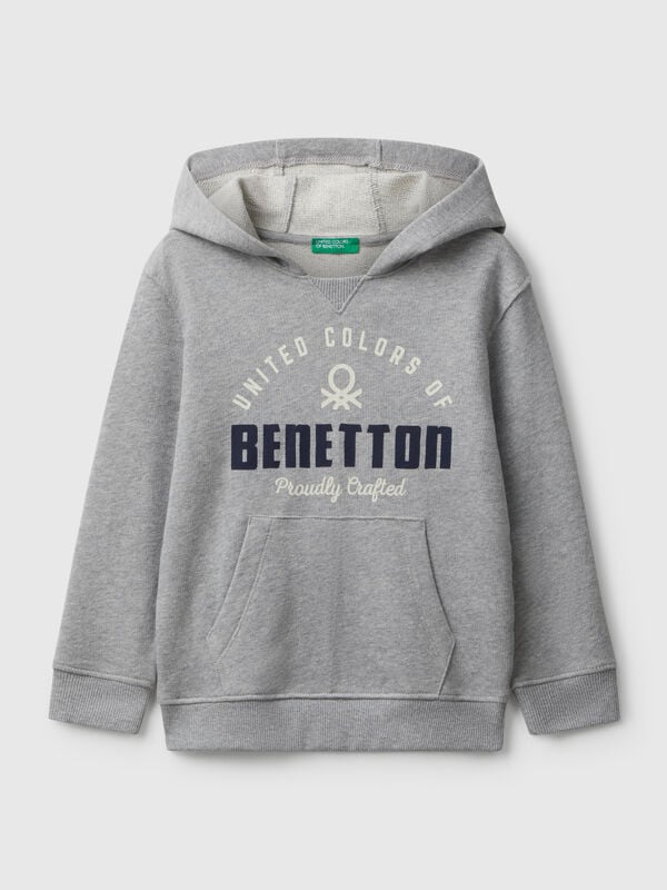 Sweatshirt mit Tasche und Kapuze Jungen