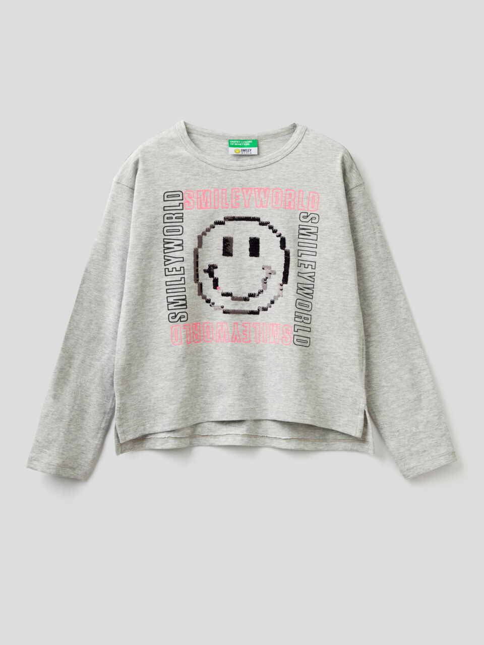 Long sleeve SmileyWorld® t-shirt image number 1