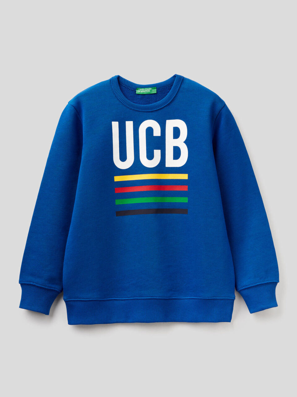 Pure cotton sweatshirt with logo image number 1