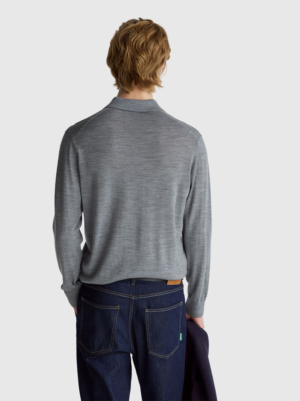 L/S POLO SHIRT Men image number null