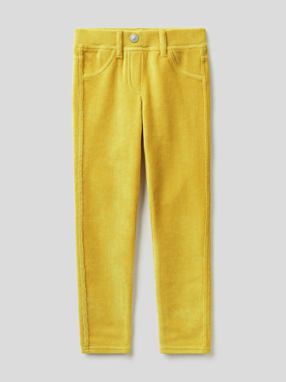 Pantalon super skinny en velours image number 1