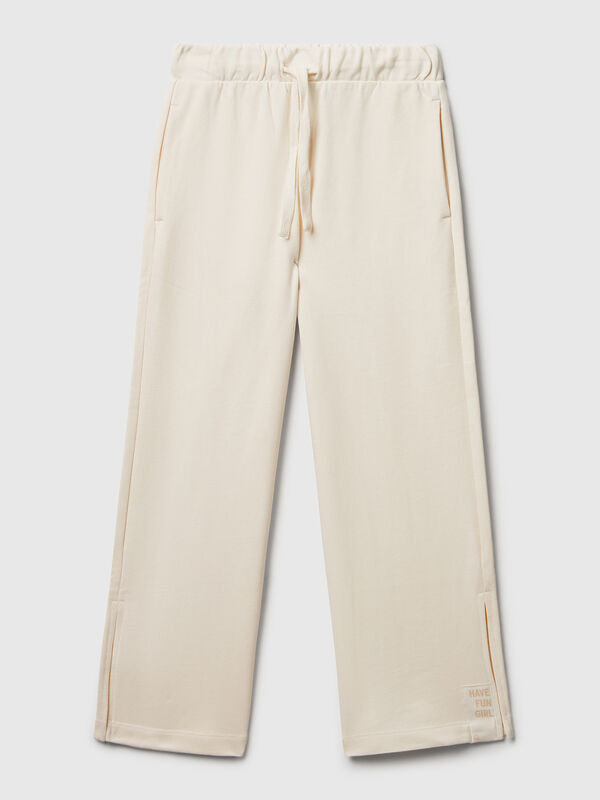 Pantaloni ampi in felpa Bambina