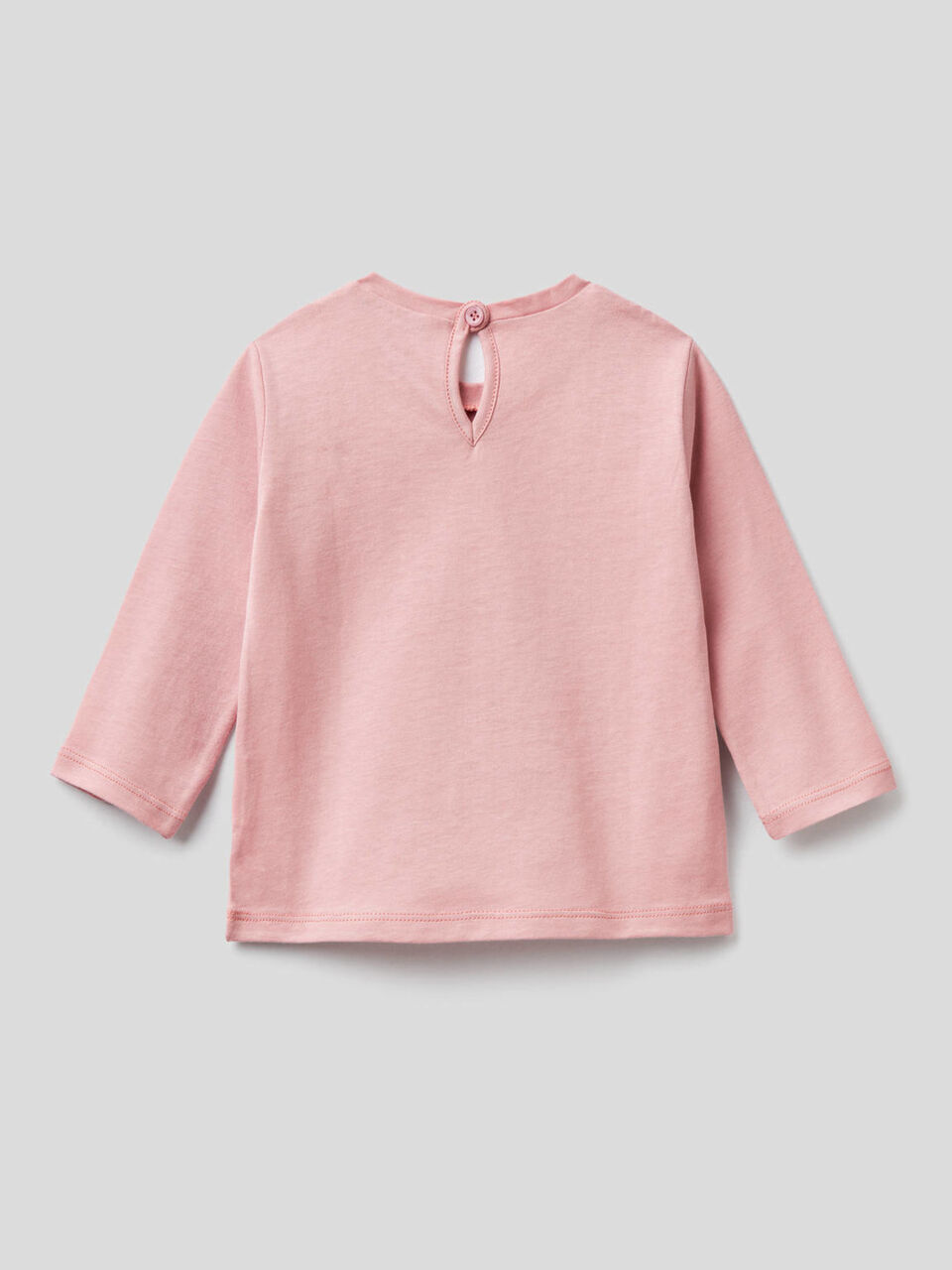 Long sleeve t-shirt in pure organic cotton image number 2