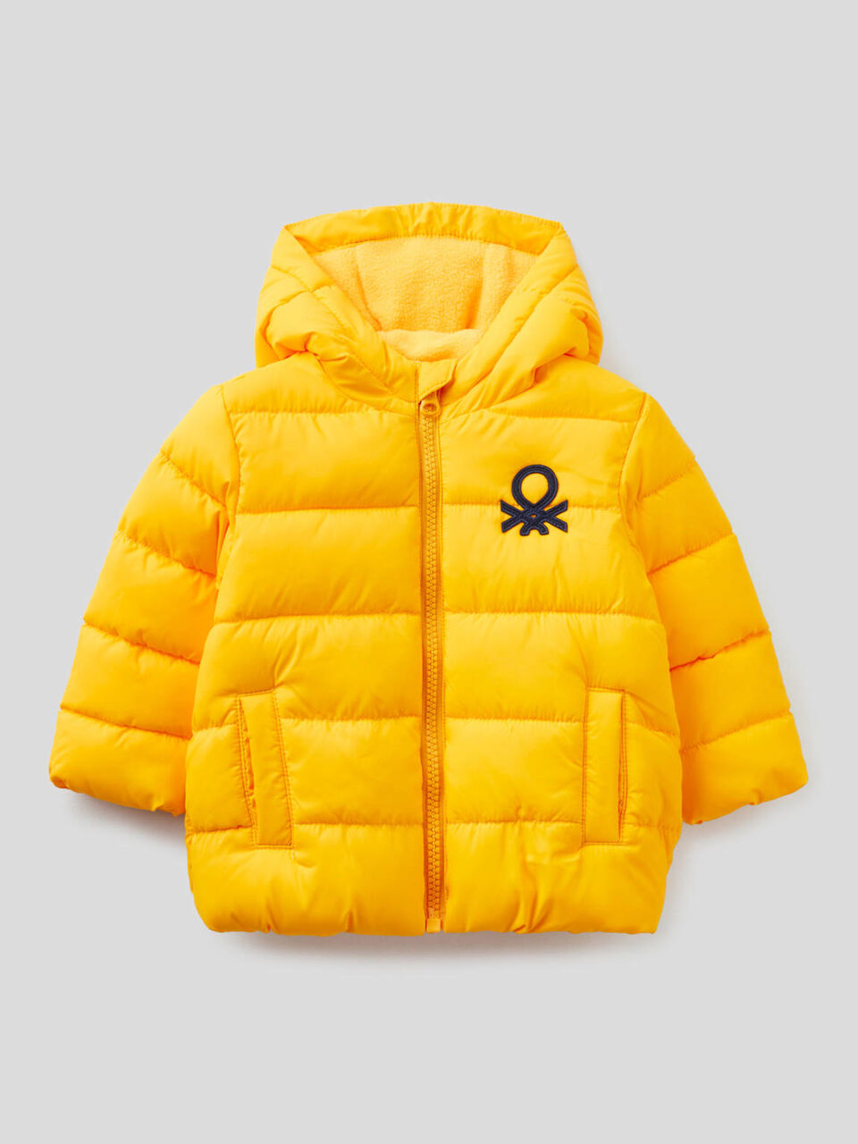 Blouson tissé teint avec capuche image number 1