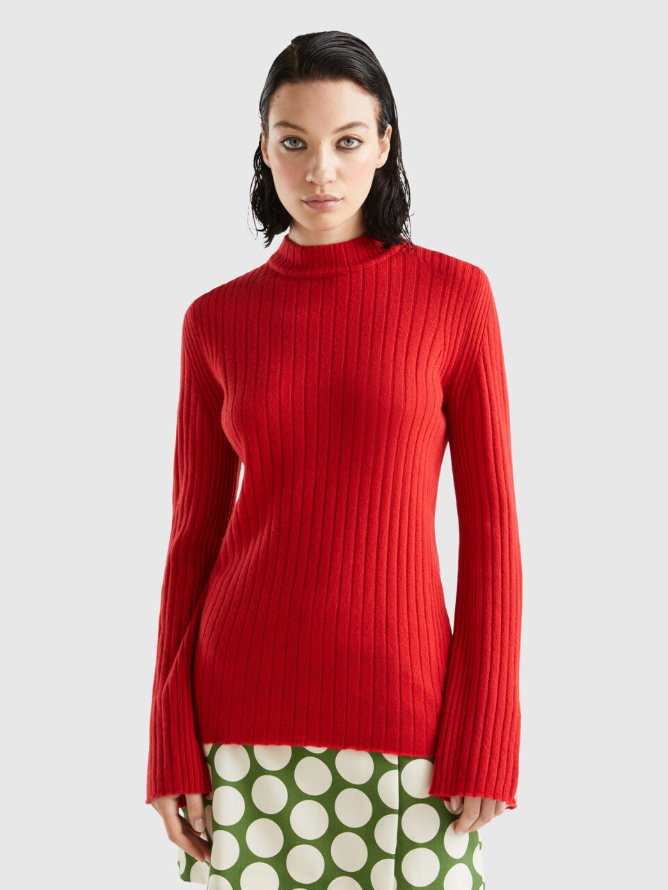 Pull benetton femme sale soldes