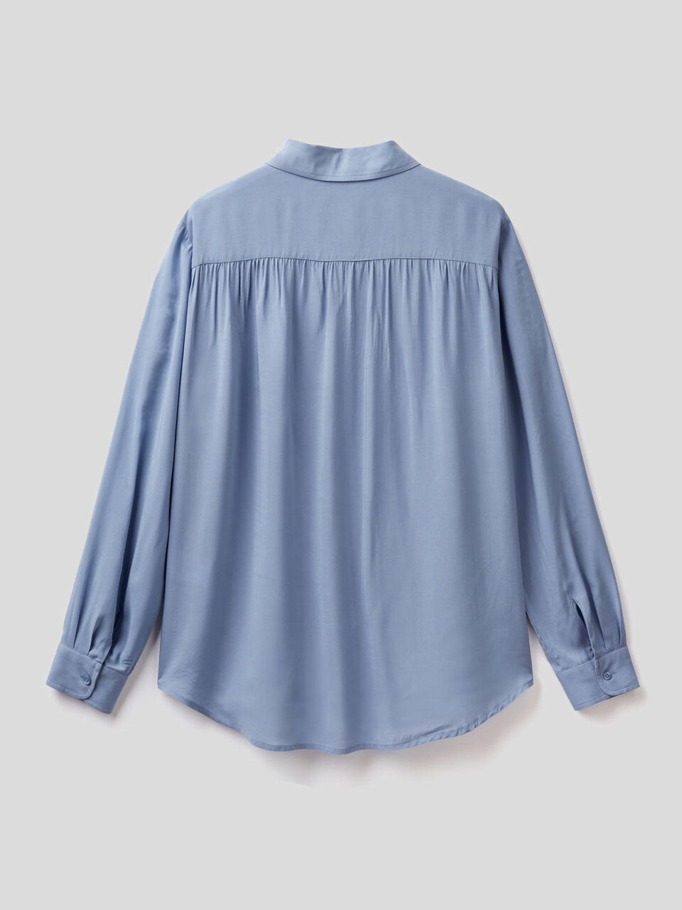 Fließende Bluse mit Raffungen image number 2