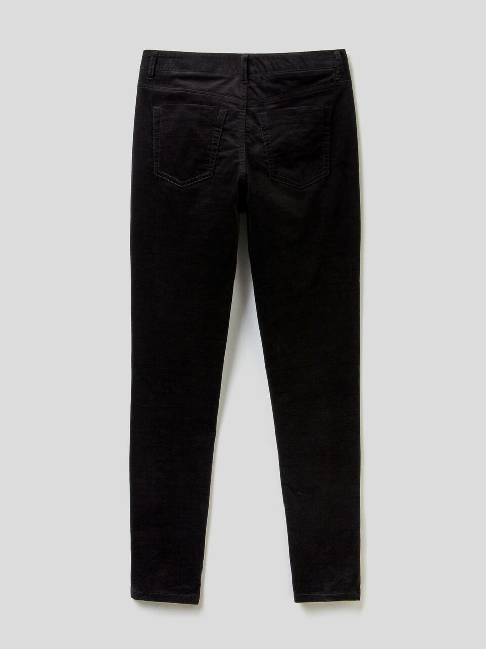 Five-Pocket-Hose aus Samt image number 2