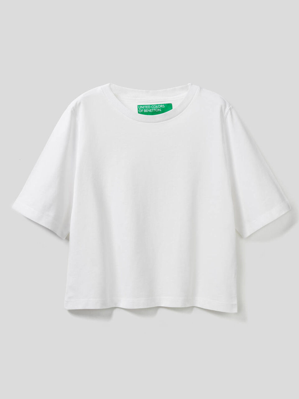 T-Shirt aus 100% Baumwolle im Boxy Fit image number 1