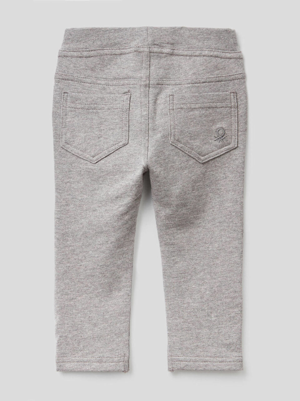 Stretch sweat fabric jeggings image number 2
