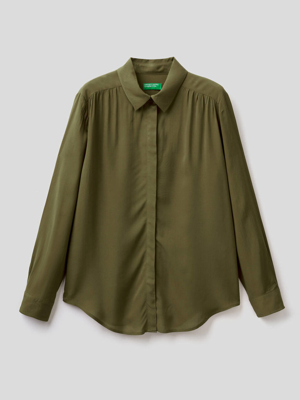 Chemise fluide avec fronces image number 1