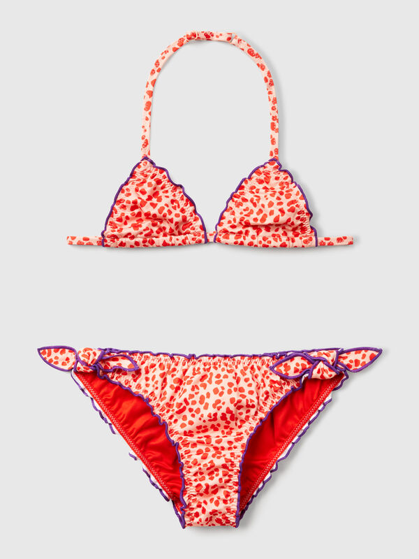 Maillot de bain bikini imprimé animal Filles