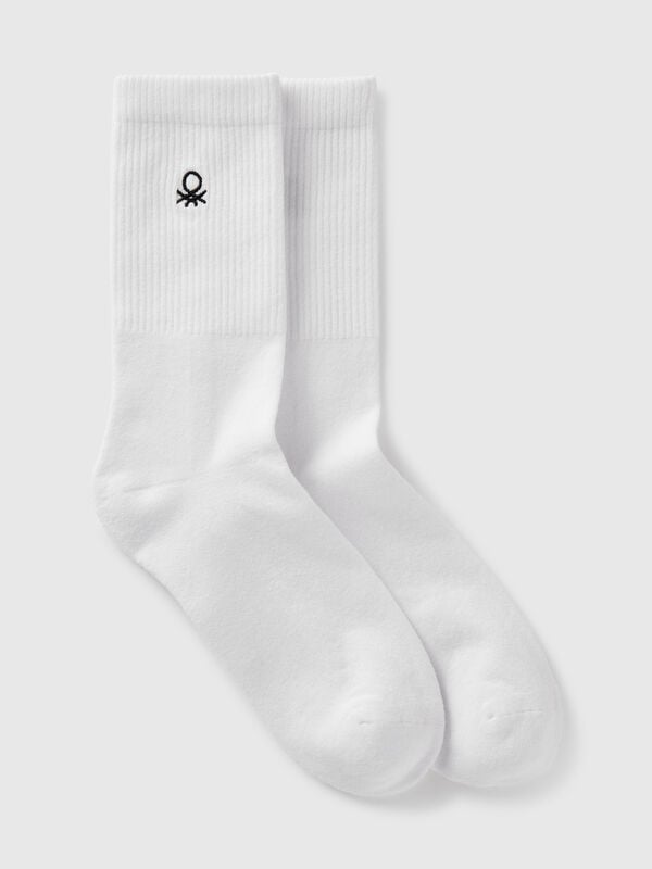 Sportsocken aus Stretch-Baumwollmischung