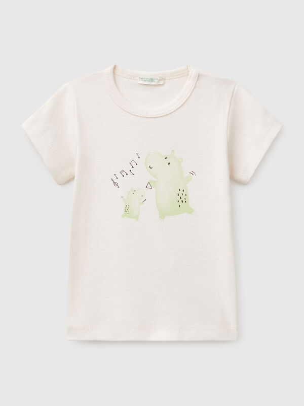T-shirt manica corta in cotone  Baby