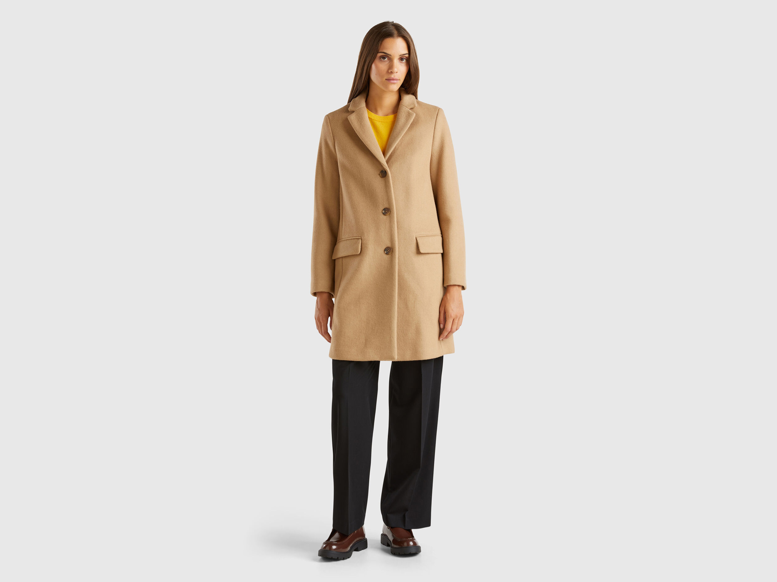 Benetton cappotti ragazza shop