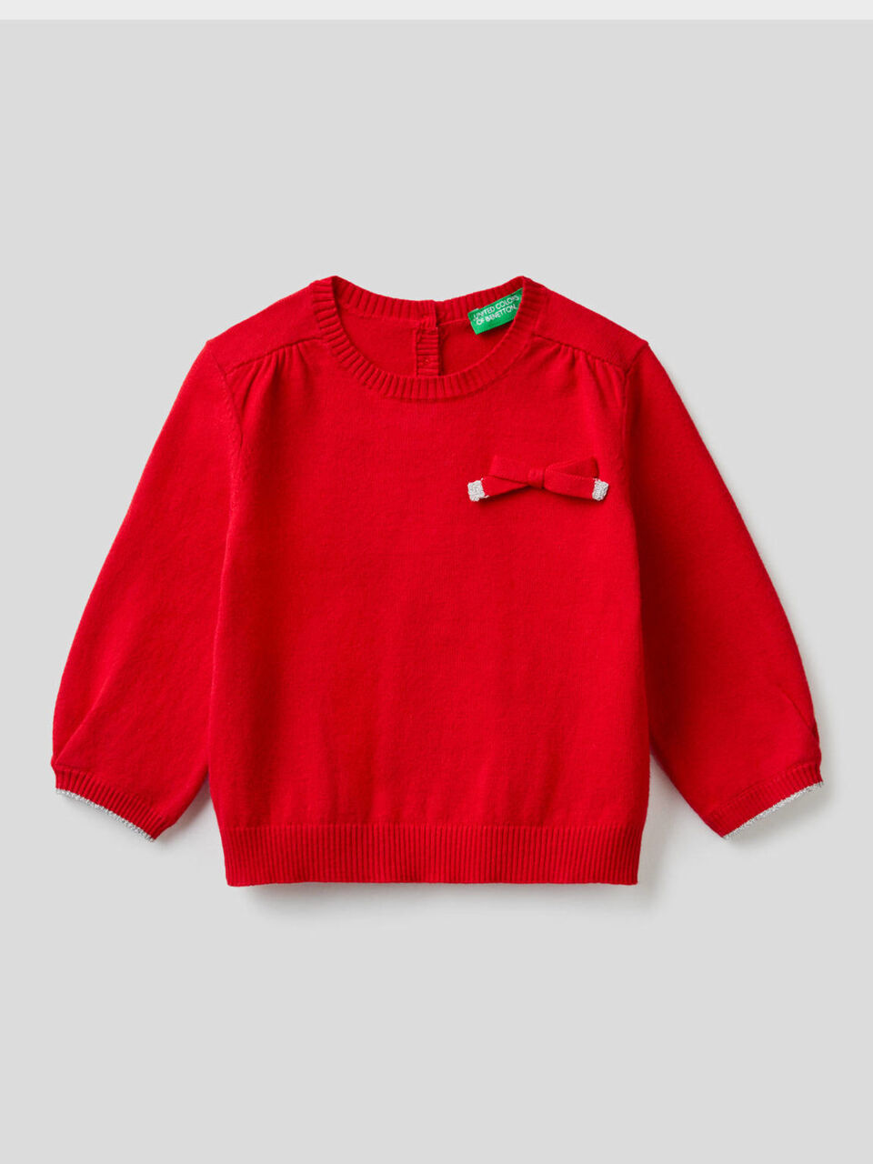Pullover mit Masche image number 1