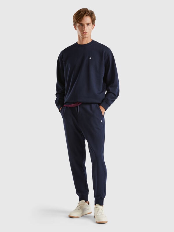 Pantalon de jogging en molleton de coton biologique Homme
