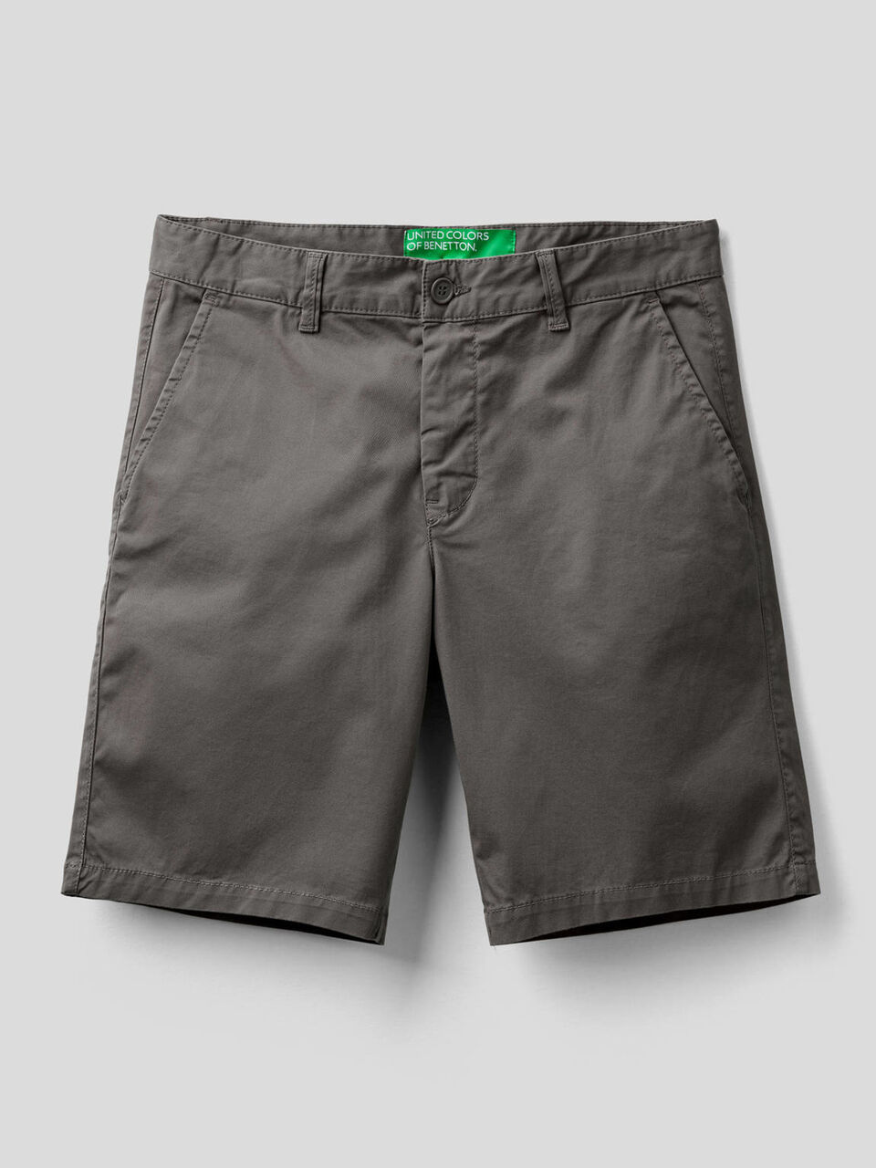 Bermuda chino in cotone stretch image number 1