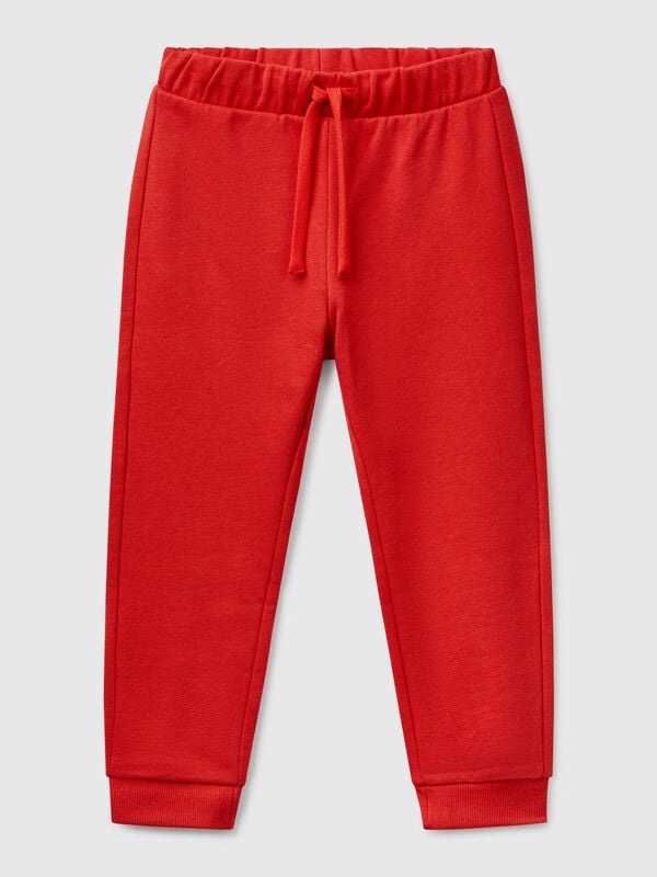 Pantalon en coton à logo Garçon