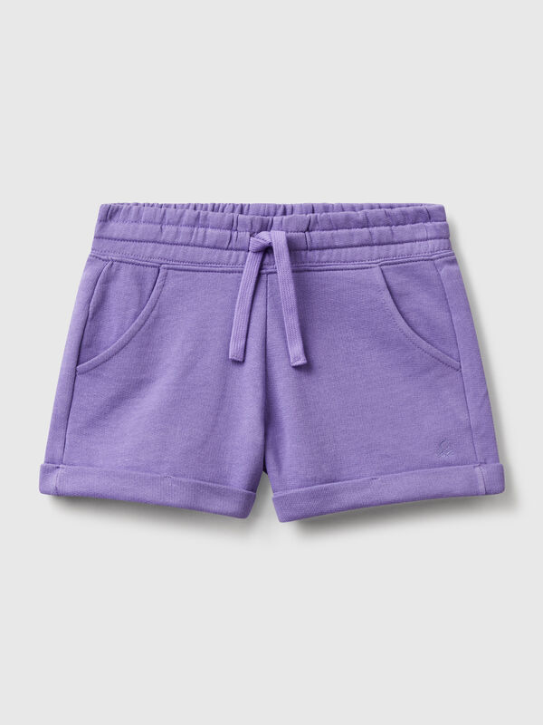 Short en molleton 100% coton Filles