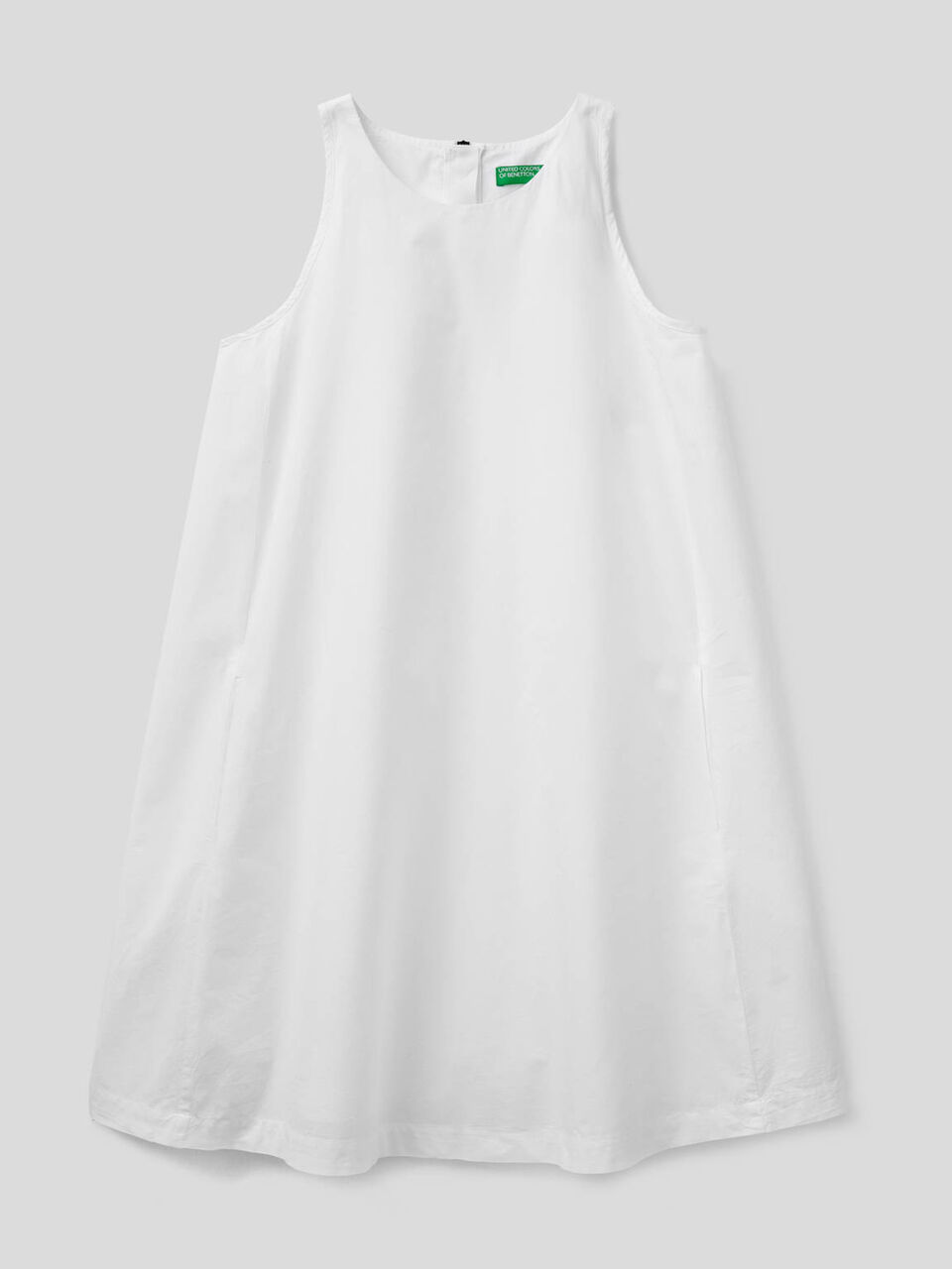Sleeveless A-line dress image number 1