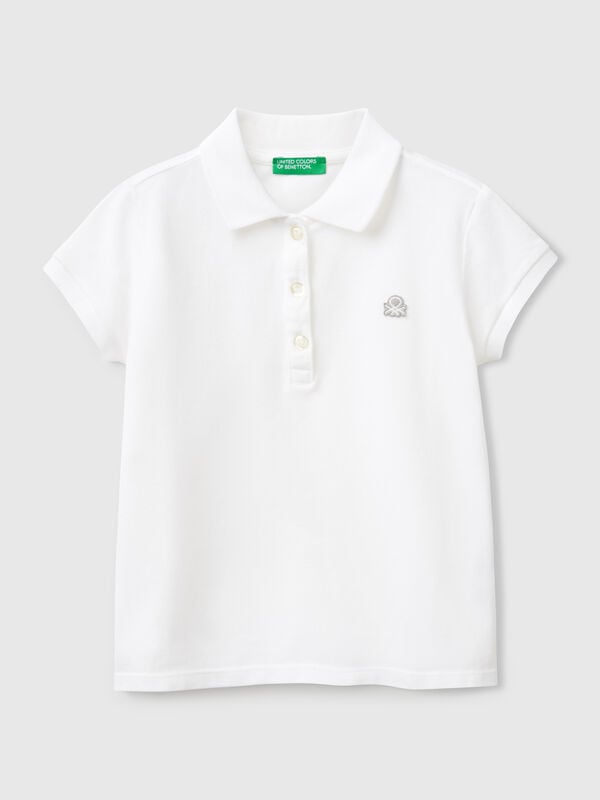 Polo à manches courtes en coton  Filles