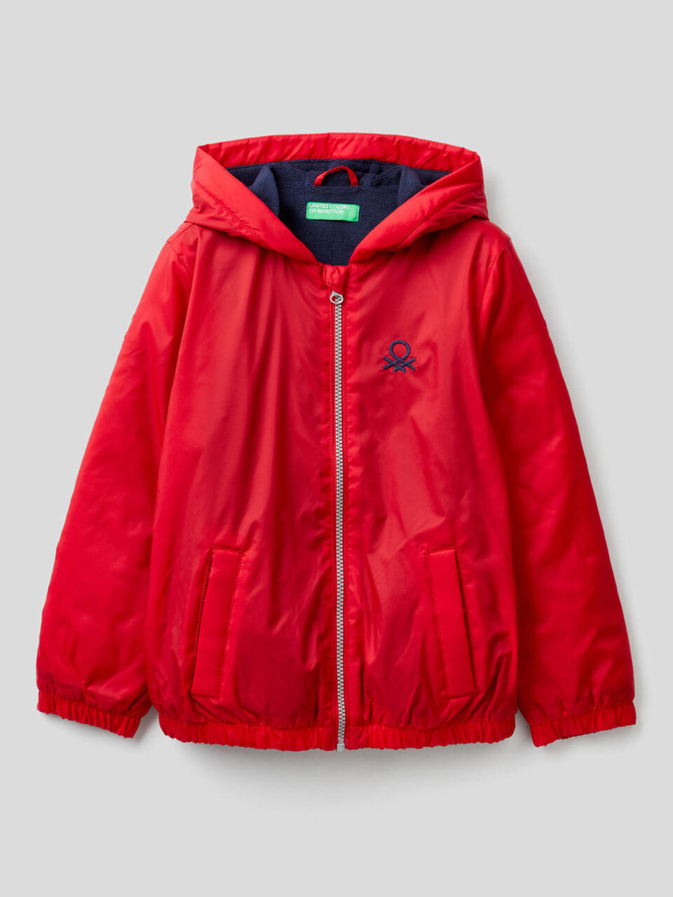 Blouson avec fermeture éclair et capuche image number 1