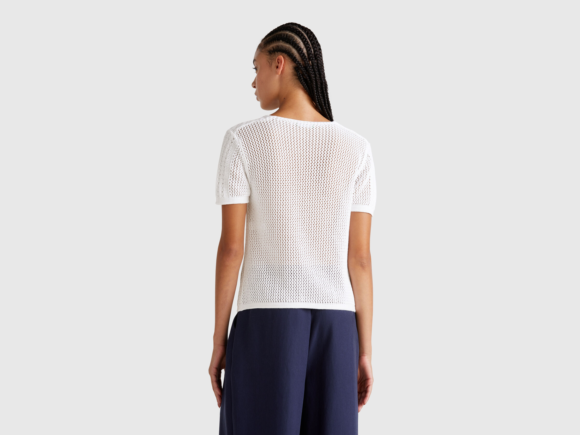 V NECK SWEATER H/S Women image number 1