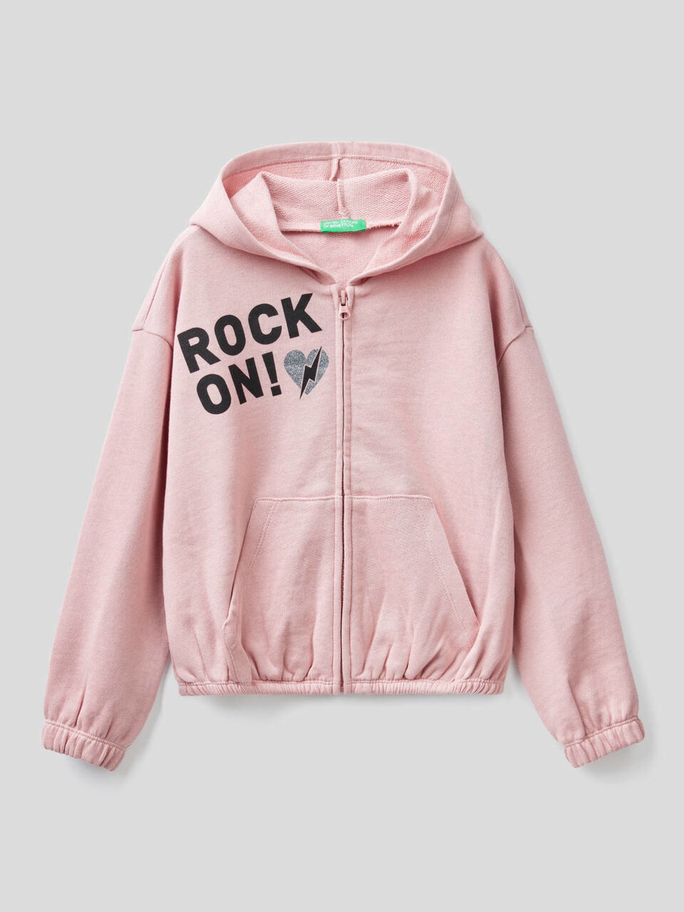Cropped-Sweatshirt in 100% Baumwolle image number 1