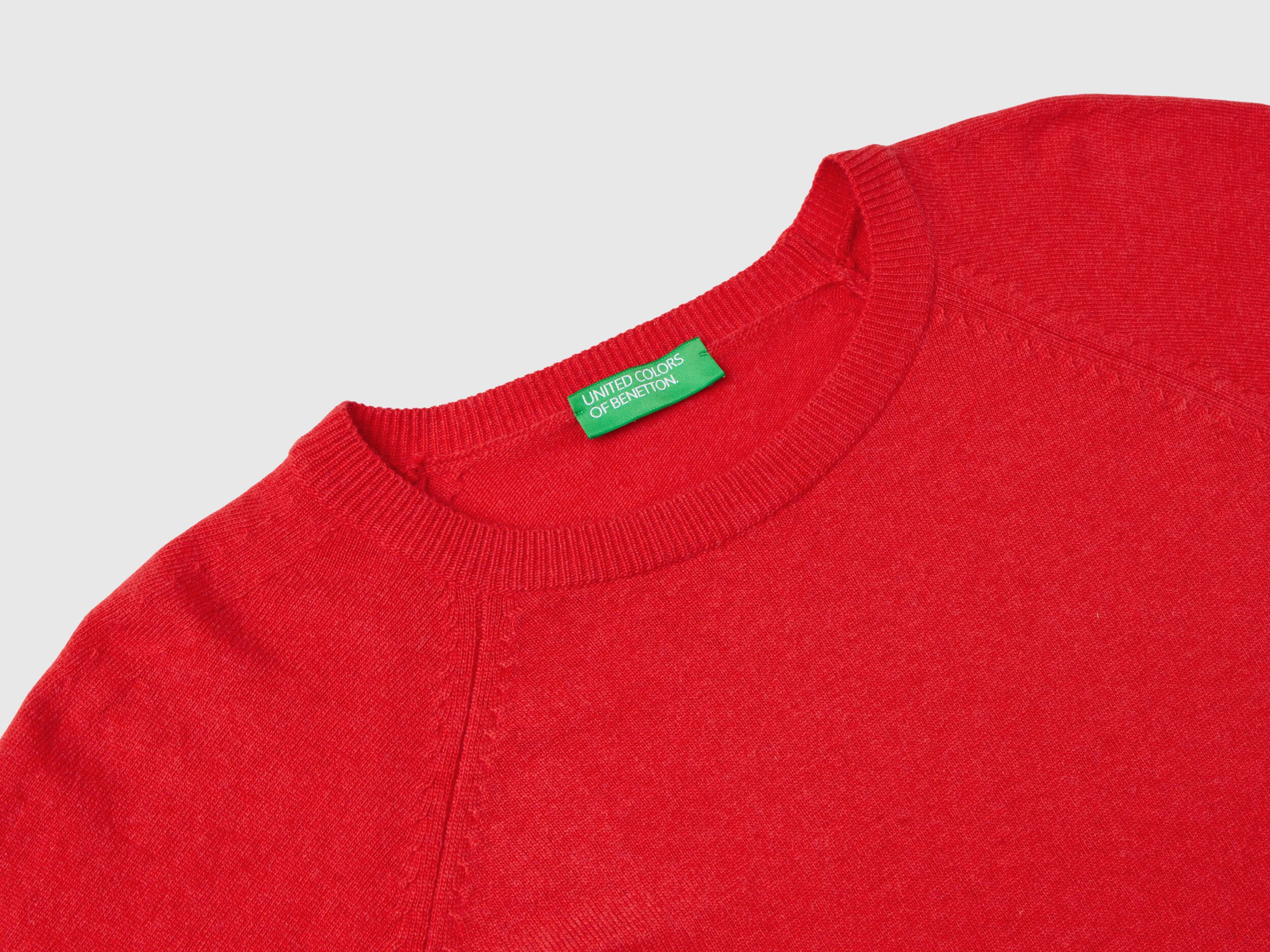 Maglia girocollo benetton clearance