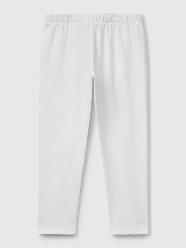 Leggings aus elastischer Baumwolle Mädchen