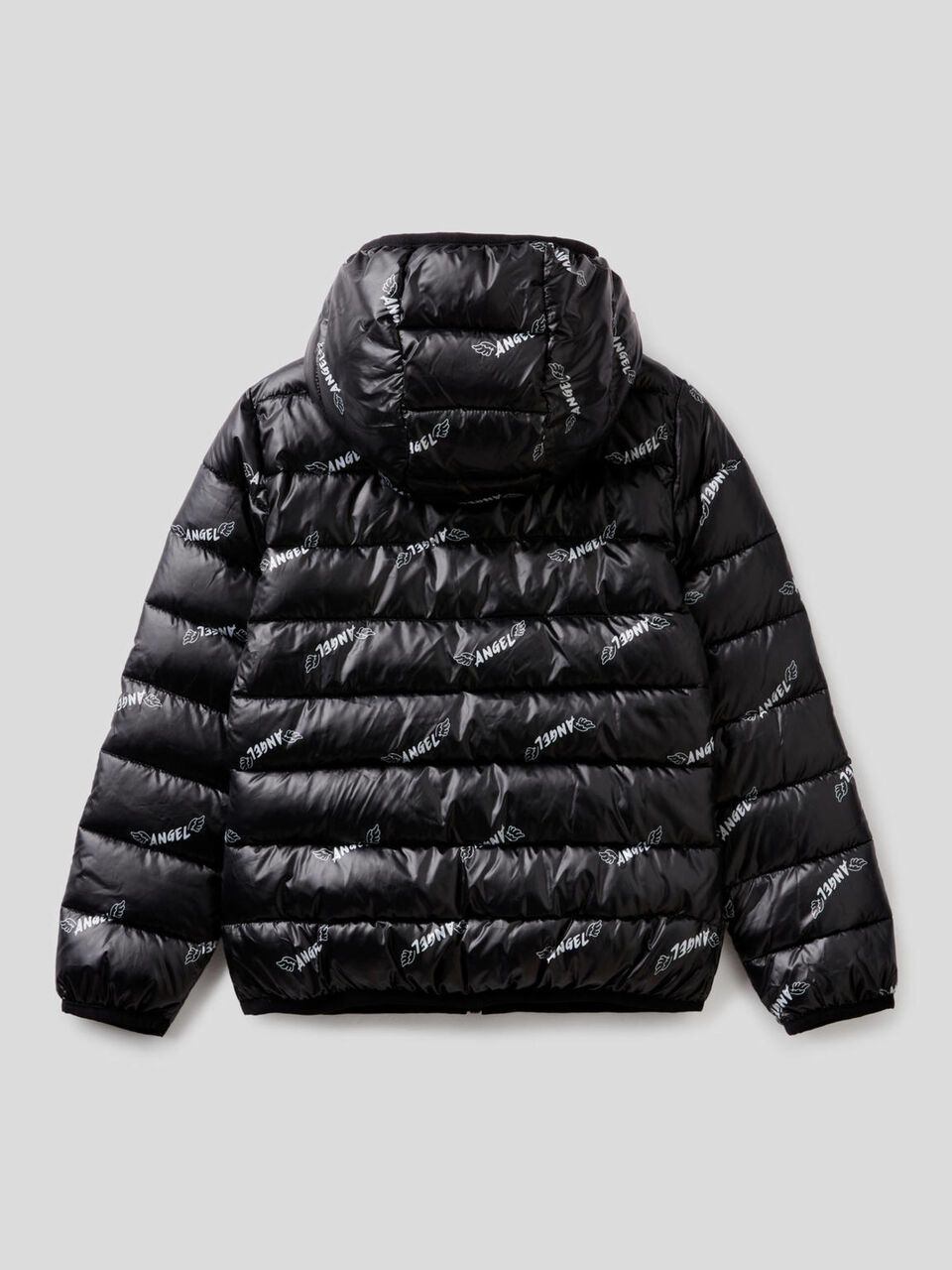 Wattierter Anorak mit Musterprint image number 2