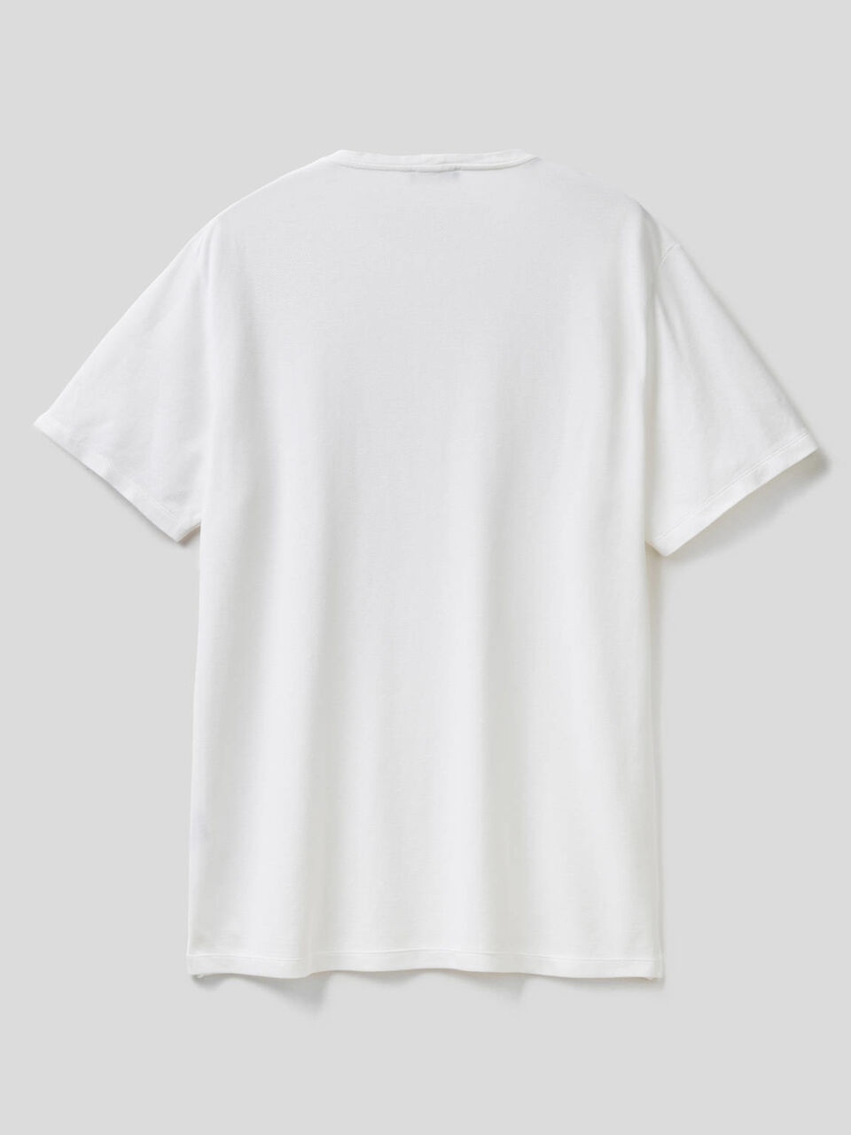 T-shirt in piquet di cotone biologico image number 2