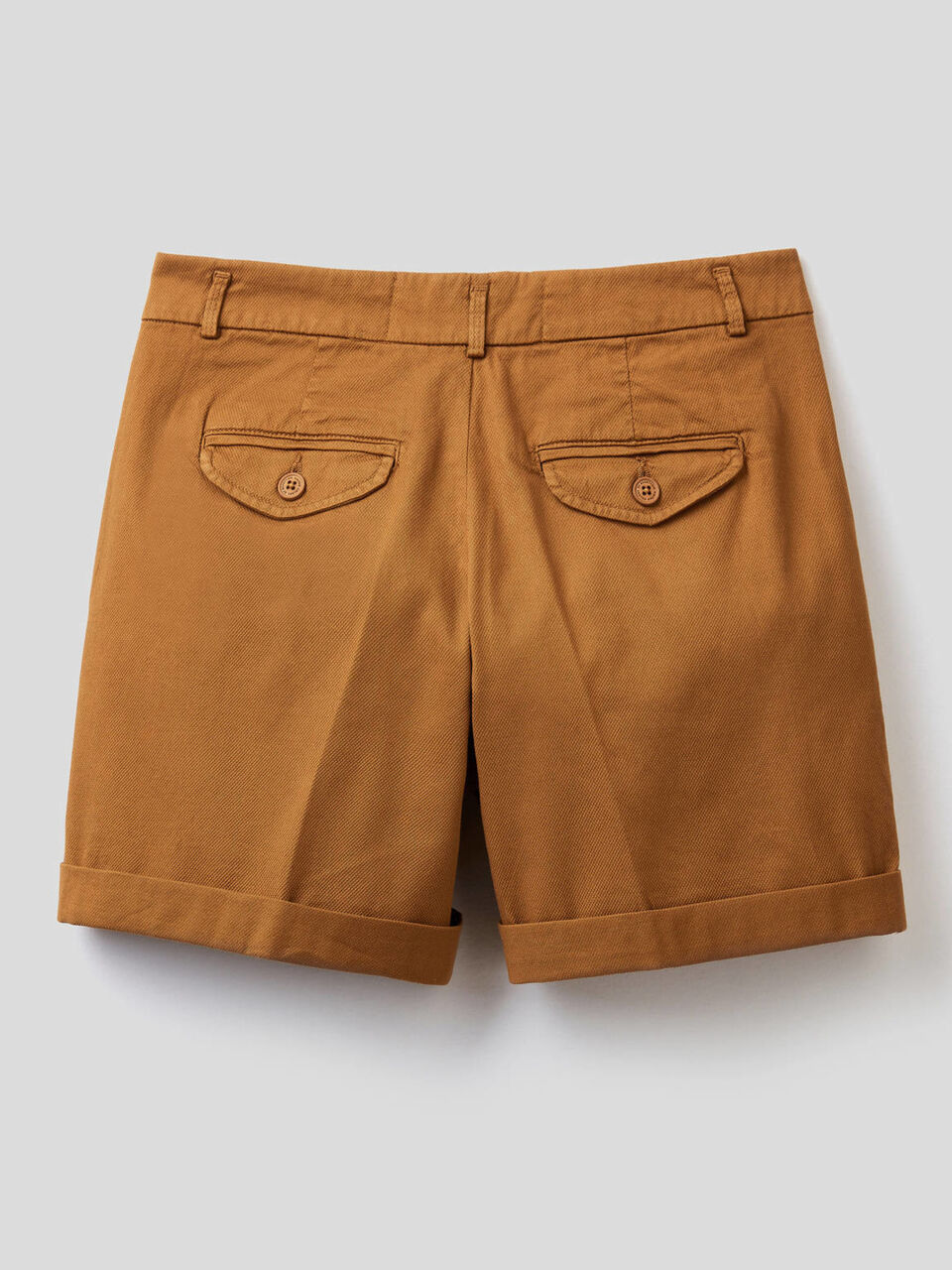 Stretch cotton bermudas image number 2